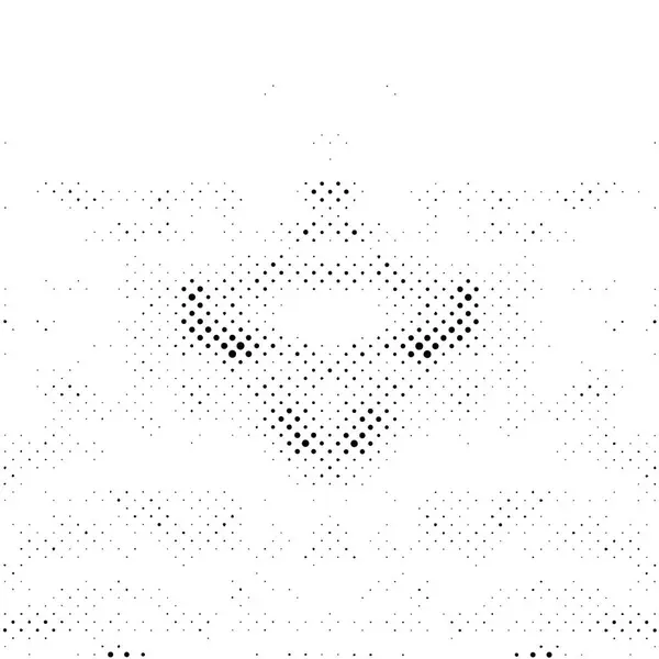 Fond Abstrait Avec Des Points Monochromes Texture Moderne Grunge Illustration — Image vectorielle