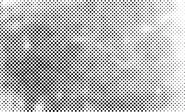 Astratto Sfondo Punteggiato Bianco Nero Texture Monocromatica Illustrazione Vettoriale — Vettoriale Stock