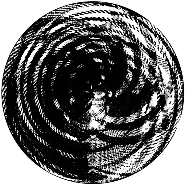 白色背景上的抽象Grunge圆形邮票 矢量插图 — 图库矢量图片