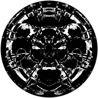 Soyut monokrom grunge doku arkaplanı