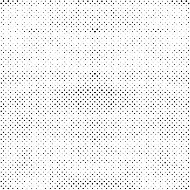 Soyut siyah beyaz arka plan. Nokta deseni. Modern ve grunge dokusu, vektör illüstrasyonu