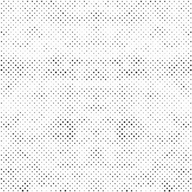 Soyut siyah beyaz arka plan. Nokta deseni. Modern ve grunge dokusu, vektör illüstrasyonu