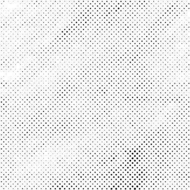 Siyah ve beyaz yarım ton. Mürekkep Yazdırma Arkaplanı. Noktalı Grunge dokusu. Vektör illüstrasyonu