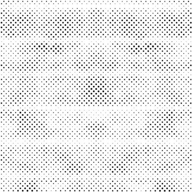 Soyut siyah beyaz arka plan. Nokta deseni. Modern ve grunge dokusu, vektör illüstrasyonu