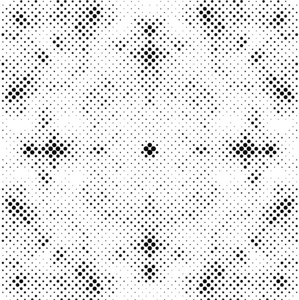 Абстрактный Фон Монохромными Точками Современная Гранжевая Текстура Векторная Иллюстрация — стоковый вектор