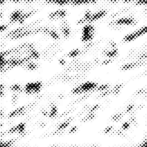抽象的な黒と白の背景 ドットとモノクロのテクスチャ ベクターイラスト — ストックベクタ