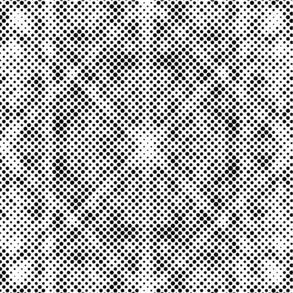 Abstrait Fond Noir Blanc Motif Points Texture Moderne Grunge Illustration — Image vectorielle