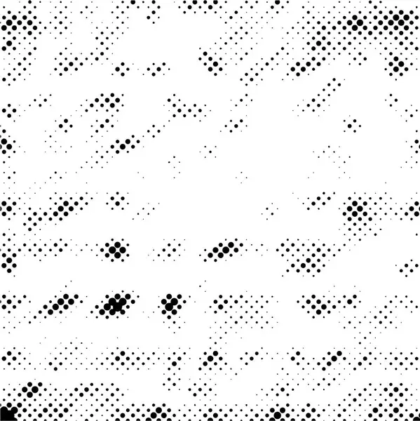 抽象的な黒と白の背景 ドットとモノクロのテクスチャ ベクターイラスト — ストックベクタ