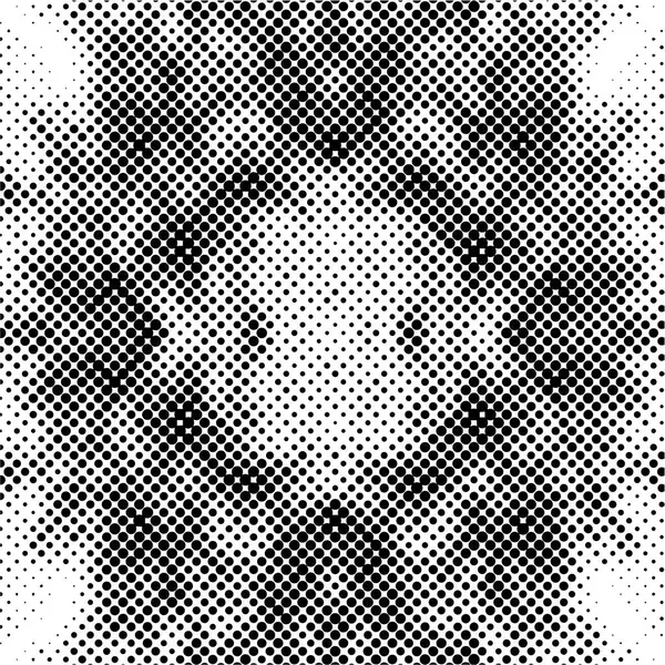 Fondo Abstracto Blanco Negro Patrón Puntos Textura Moderna Grunge Ilustración — Archivo Imágenes Vectoriales