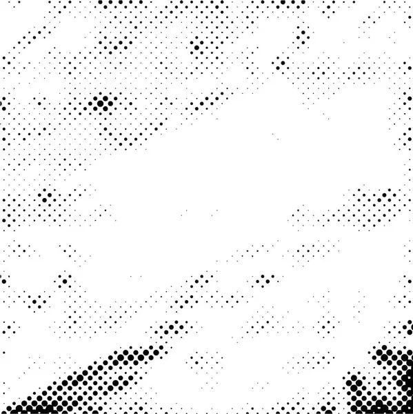Абстрактний Чорно Білий Фон Монохромна Текстура Точками Векторні Ілюстрації — стоковий вектор