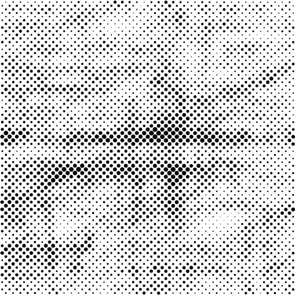 Fondo Abstracto Blanco Negro Textura Monocromática Con Puntos Ilustración Vectorial — Archivo Imágenes Vectoriales