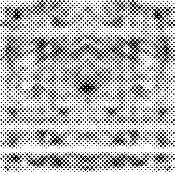Абстрактний Чорно Білий Фон Візерунок Крапок Сучасна Гранжева Текстура Векторні — стоковий вектор