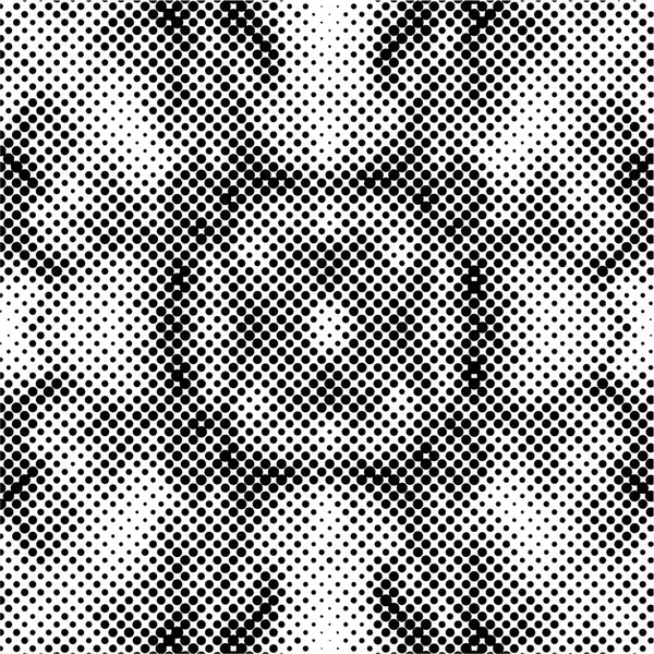 抽象的黑白背景 点模式 现代粗纹纹理 矢量图解 — 图库矢量图片