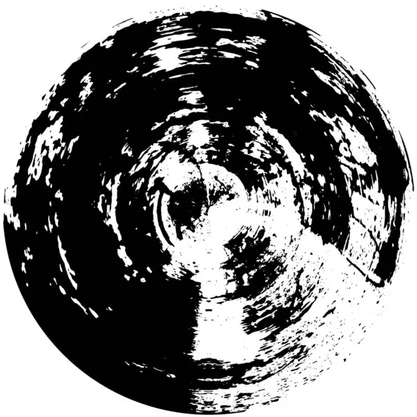 Кругла Векторна Гранжева Текстура — стоковий вектор
