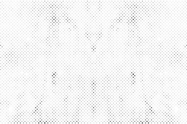 Grunge siyah ve beyaz tehlike dokusu. Noktalı desen