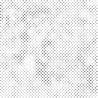 Grunge siyah ve beyaz tehlike dokusu. Noktalı desen