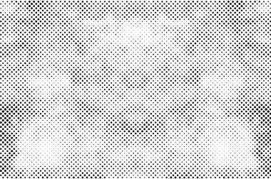 Beyaz arkaplanda soyut siyah yuvarlak şekil damgası. Web için grafik tasarım ögesi, kurumsal kimlik, kartlar, baskılar vs. Vektör illüstrasyonu