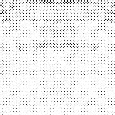 Soyut siyah beyaz arka plan. Nokta deseni. Modern grunge dokusu, vektör illüstrasyonu