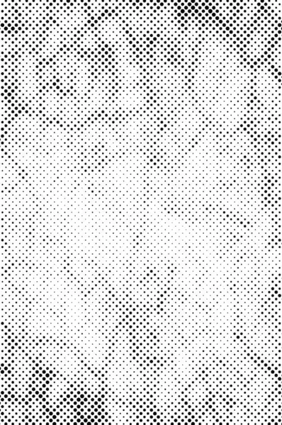 Abstracte Zwart Witte Achtergrond Met Stippen Monochrome Textuur Vectorillustratie — Stockvector