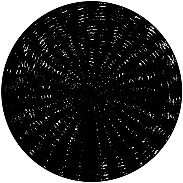 インクの斑点が付いている円形パターン グランジテクスチャー — ストックベクタ