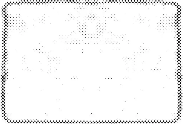 Abstracte Halftoon Textuur Grunge Achtergrond Van Zwart Wit Stijl Van — Stockvector