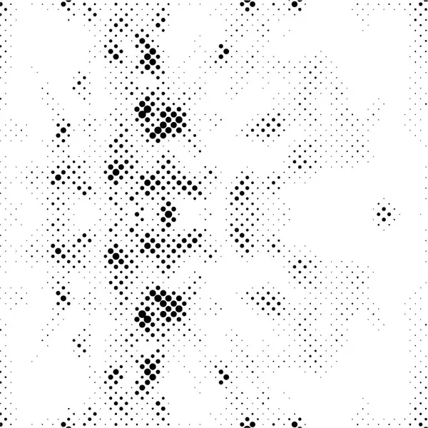 Абстрактний Чорно Білий Фон Візерунок Крапок Сучасна Гранжева Текстура Векторні — стоковий вектор