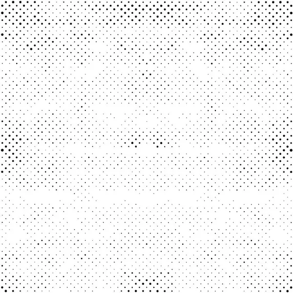 抽象的黑白背景 点模式 现代磨擦纹理 矢量图解 — 图库矢量图片