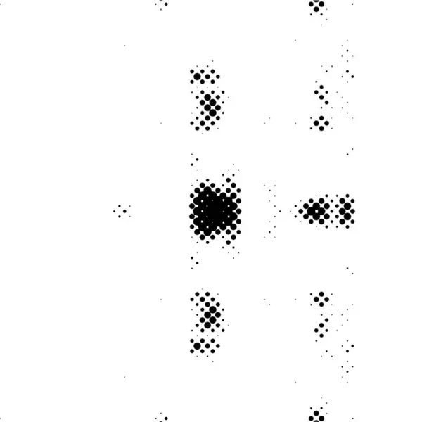 Черно Белый Фон Рисунок Точек Современная Гранж Текстура Векторная Иллюстрация — стоковый вектор