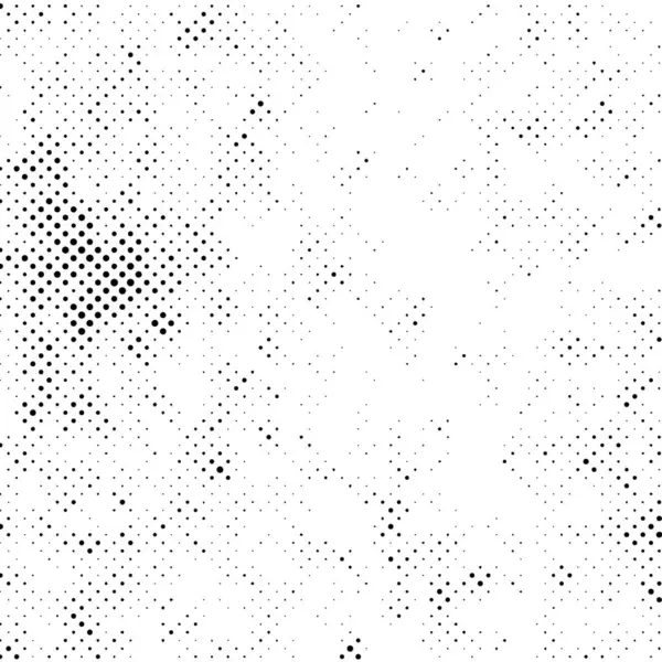 Zwart Wit Abstracte Achtergrond Met Gestippeld Patroon Halftone Effect Vectorillustratie — Stockvector