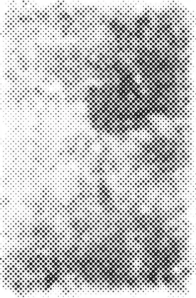Zwart Wit Abstracte Achtergrond Met Gestippeld Patroon Halftone Effect Vectorillustratie — Stockvector