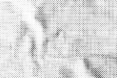 Sıkıntılı Grunge Yarıton: Bir Pop Art Vektör Dokusuna İlham Verdi