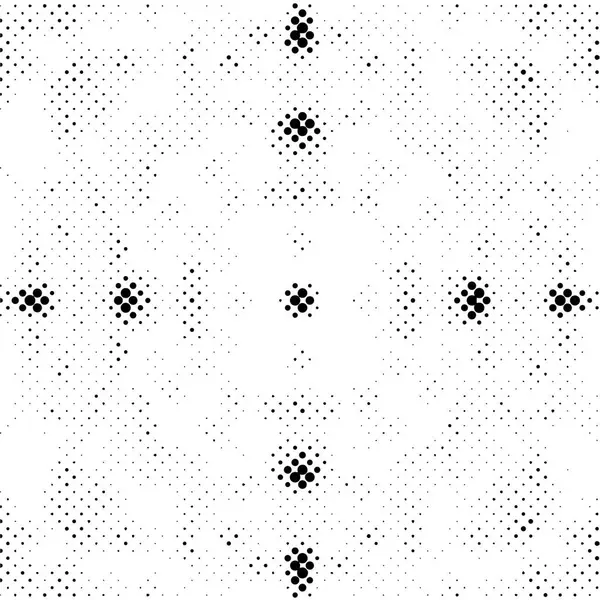 Abstract Black White Background Dots Pattern Vector Illustration — Stock Vector