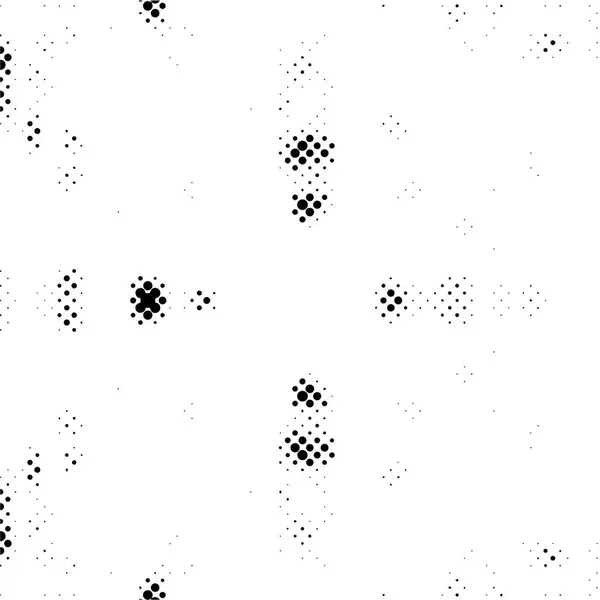Черно Белый Фон Шаблон Точек Векторная Иллюстрация — стоковый вектор