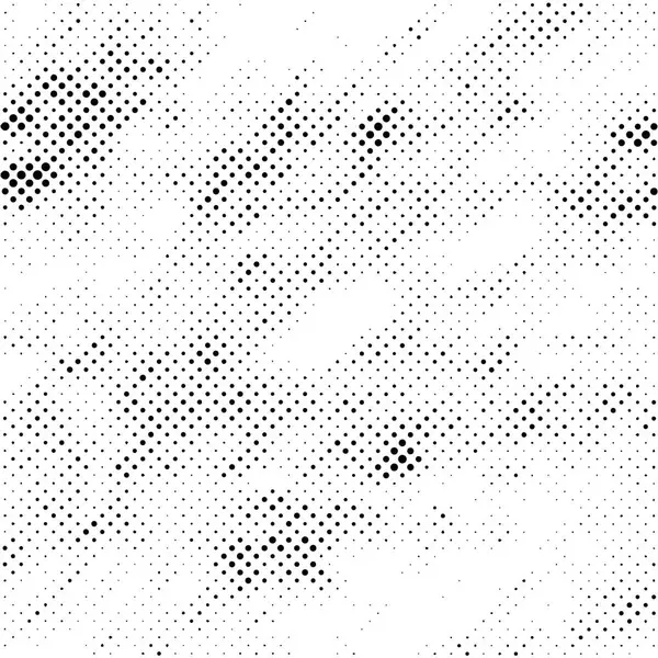 Zwart Wit Halftoon Patroon Achtergrondinformatie Inktdrukken Gespot Grunge Textuur Ontwerp — Stockvector