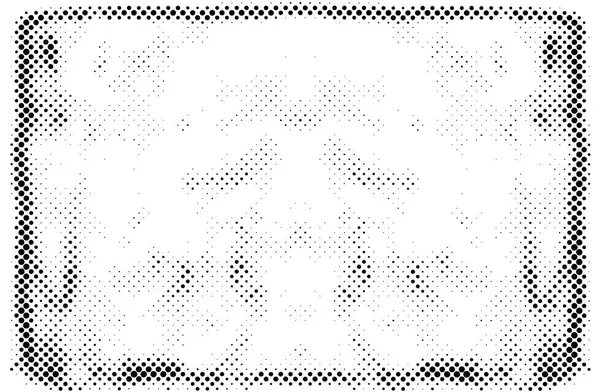 Monochrome Fantomatique Texture Vectorielle Détresse — Image vectorielle
