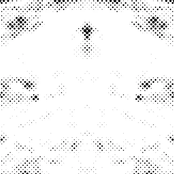 Абстрактний Чорно Білий Фон Візерунок Крапок Векторні Ілюстрації — стоковий вектор