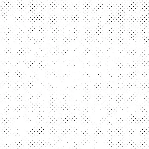 Černo Bílé Grunge Pozadí Abstraktní Monochromatická Textura Tečkami Vektorová Ilustrace — Stockový vektor