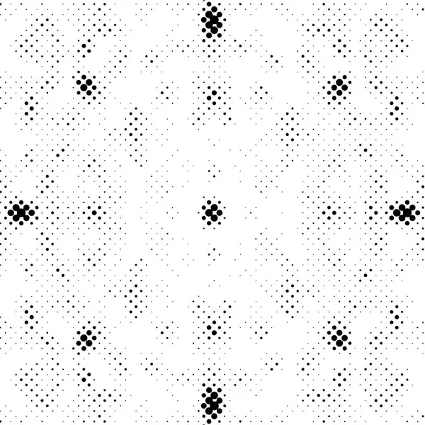 Abstracte Zwart Wit Achtergrond Stippen Patroon Vector Illustratie — Stockvector