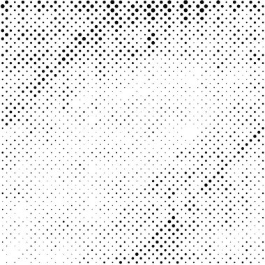 Grunge yarım ton vektör arkaplan. Yarı ton vektör dokusunu belirler. Gradyan yarım ton, pop sanatında arka planda yer alır. Siyah ve beyaz desenli. Mürekkep Yazdırma Sıkıntısı Arkaplanı 
