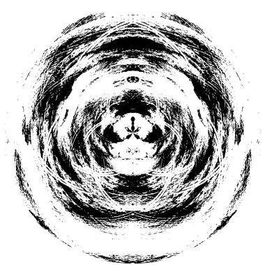 Soyut arkaplan. monokrom dokusu. Beyaz arkaplanda siyah ve beyaz dairesel arkaplan