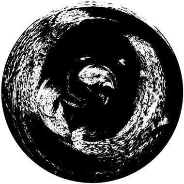 Soyut arkaplan. monokrom dokusu. Beyaz arkaplanda siyah ve beyaz dairesel arkaplan