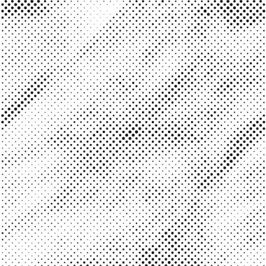 Grunge yarım ton vektör arkaplan. Yarı ton vektör dokusunu belirler. Gradyan yarım ton, pop sanatında arka planda yer alır. Siyah ve beyaz desenli. Mürekkep Yazdırma Sıkıntısı Arkaplanı 