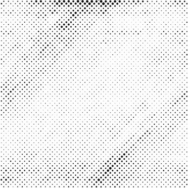 Grunge yarım ton vektör arkaplan. Yarı ton vektör dokusunu belirler. Gradyan yarım ton, pop sanatında arka planda yer alır. Siyah ve beyaz desenli. Mürekkep Yazdırma Sıkıntısı Arkaplanı 