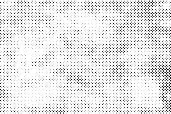 Abstract Background Dots Monochrome Texture Vector Illustration — 스톡 벡터