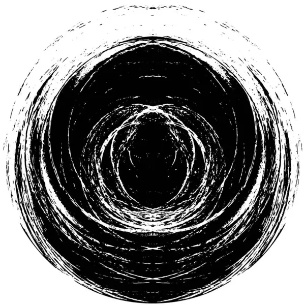 Sfondo Astratto Sfondo Geometrico Cerchio Bianco Nero — Vettoriale Stock