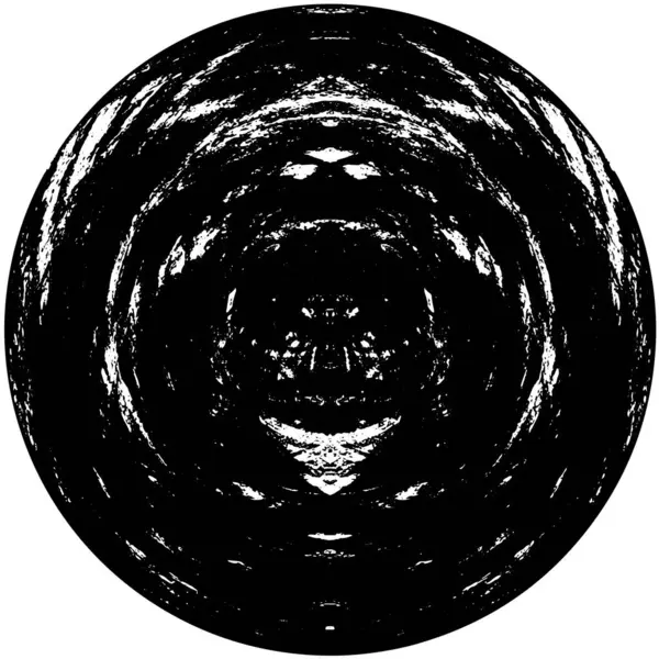 Abstracte Achtergrond Zwart Wit Cirkel Geometrische Achtergrond — Stockvector