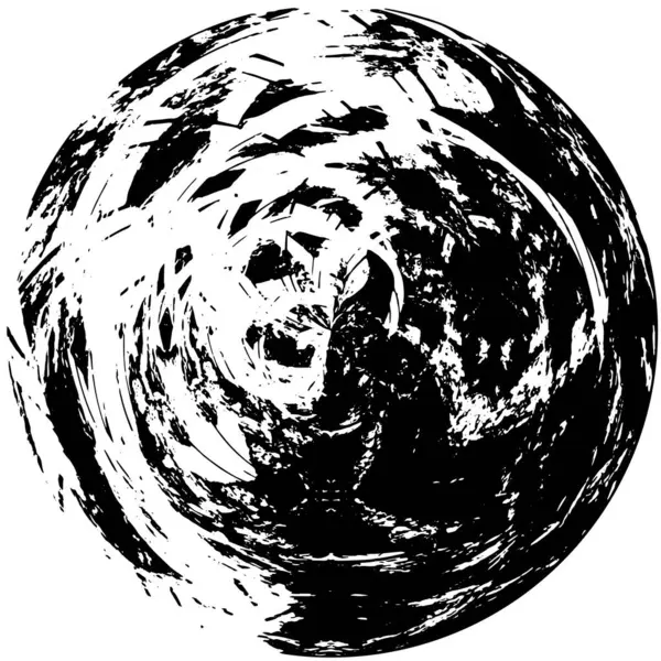 Abstrakter Hintergrund Schwarzer Und Weißer Kreis Geometrischer Hintergrund — Stockvektor