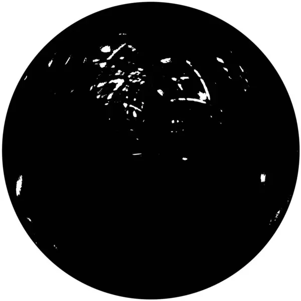 抽象的な背景 黒と白の円の幾何学的背景 — ストックベクタ