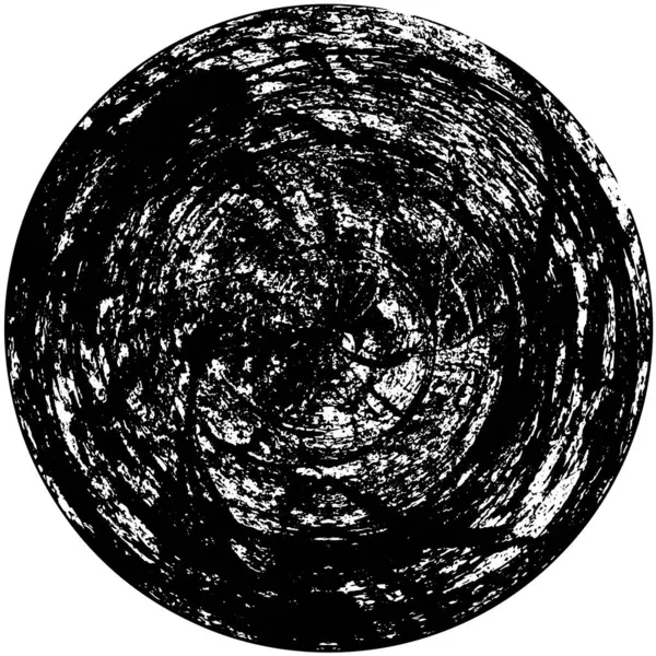 抽象的な背景 モノクロテクスチャー 白い背景の黒と白の円形の背景 — ストックベクタ