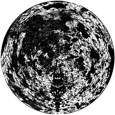 yuvarlak siyah beyaz grunge desenli arkaplan